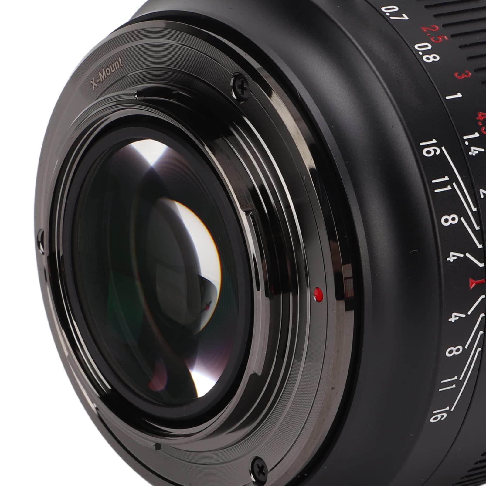 XINL Obiettivo 50mm F0.95 APS-C, Messa a Fuoco Manuale Lunghezza focale Fissa in Vetro ED di Grande Diametro con 13 Barre