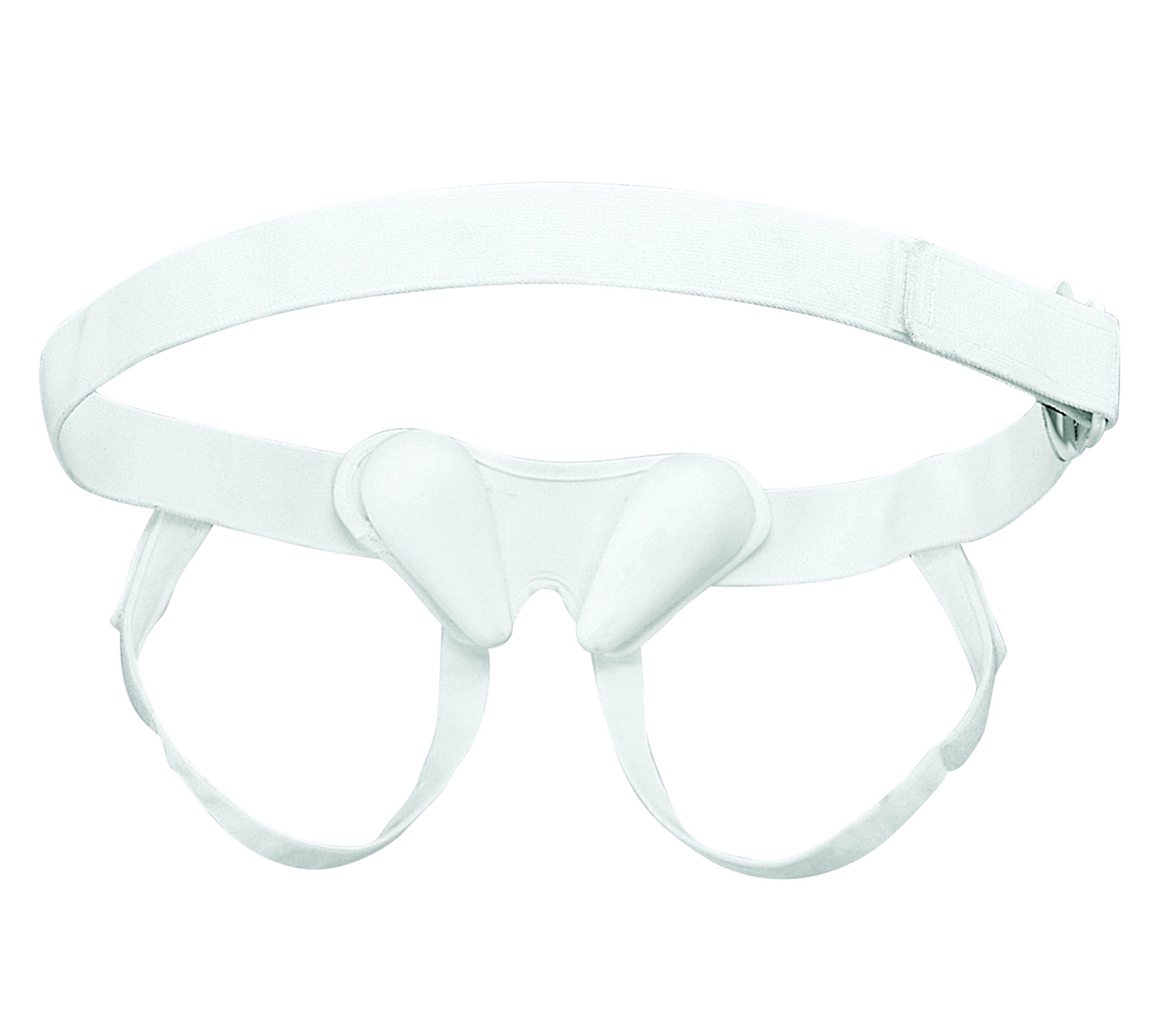 Champion Hernia Belt, Single or Double Bilateral Herniation Pad, Adjustable, Elastic, Medium