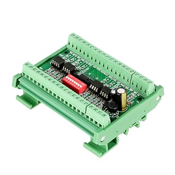 Voltage Level Converter 8-5V24V-D 8-Channel NPN/PNP to NPN 5V/24V Mutual Conversion SquareWave Conversion Module Level Converter 10MHZ Level Conversion Board