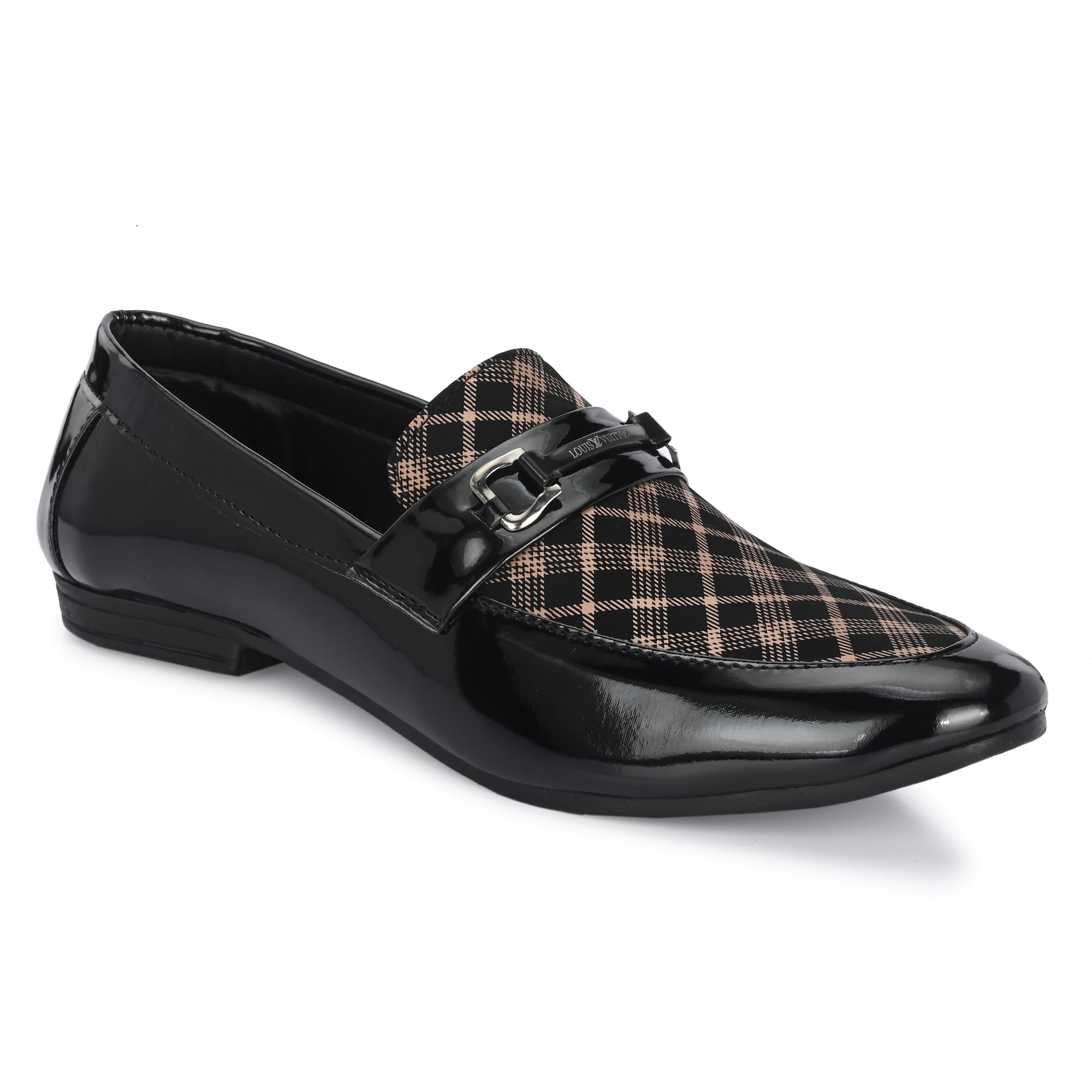 Mens Synthetic Lightweight Casual Loafer Shoe for Men Black 08 J (UK/India) (B0DC55539G) Amazon Price History, Amazon Price Tracker