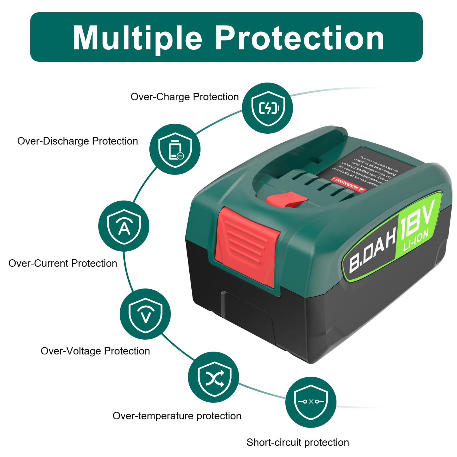 Akku für Bosch Pack PBA 3,8Ah W-C (18 Volt System, li-ion Batterie, im Karton) e Akku für Bosch Pack PBA 3,8Ah W-C (18 Volt System, li-ion Batterie, im Karton) e