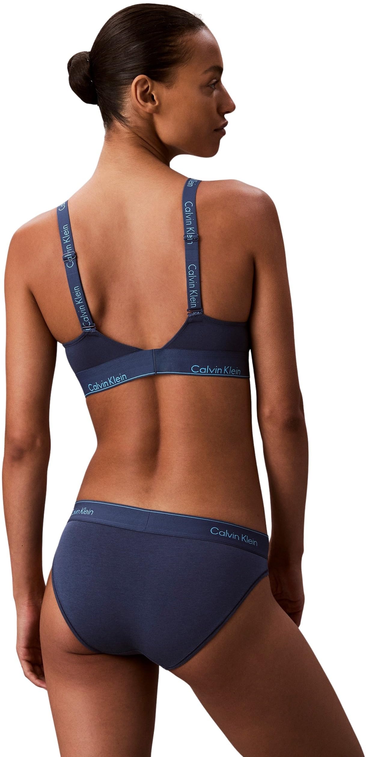 Calvin Klein Sujetador Bralette Mujer Lightly Lined con Cintura elástica