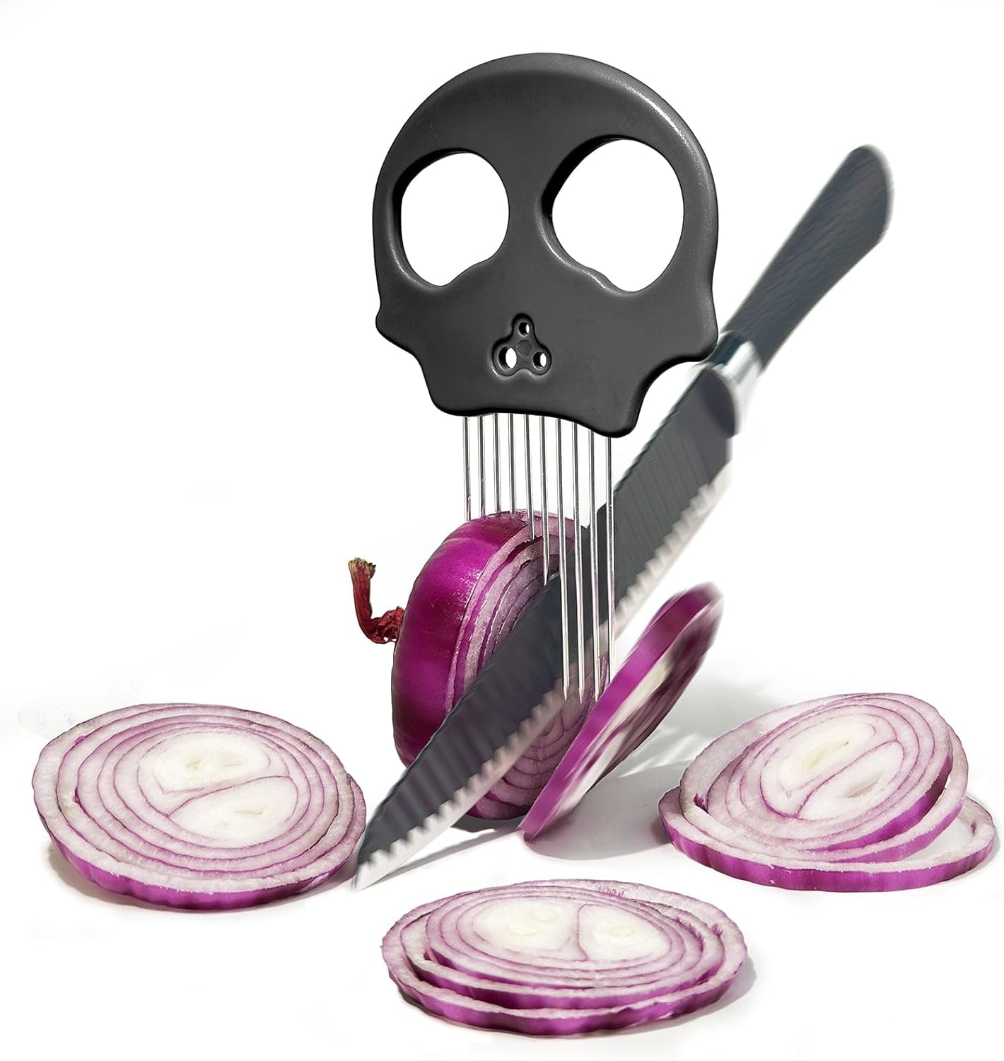 Stainl Steel On Cutter & Egg Slicer – Multi-Funct Vetable