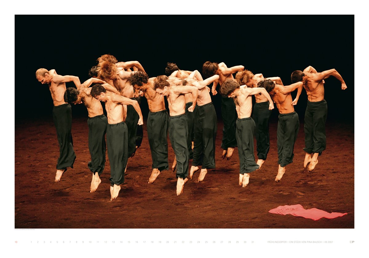 Pina Bausch - Magnum Kalender immerwährend: Tanztheater Wuppertal