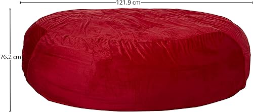 Miniatura 151 de Chill Sack - Funda para puf Microgamuza - Carbón - Solo funda,Microsuede - Chocolate - Solo funda,Microsuede - Azul marino - Solo funda,Guijarro -