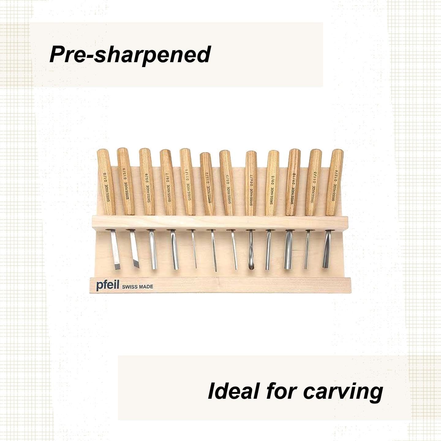 Pfeil "Swiss Made" Intermediate Carving Set, 12 Piece