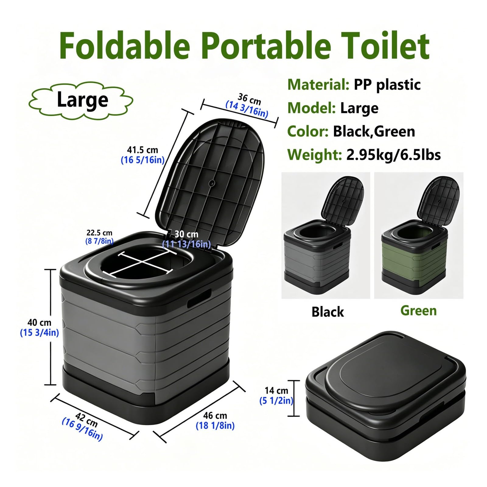 camping toiletten Tragbare Campingtoilette Mit Sichtschutzzelt, Große, Faltbare Outdoor-Toilette Für Erwachsene, Toilettenstuhl Für Den Einsatz In Der Wildnis(Gray)