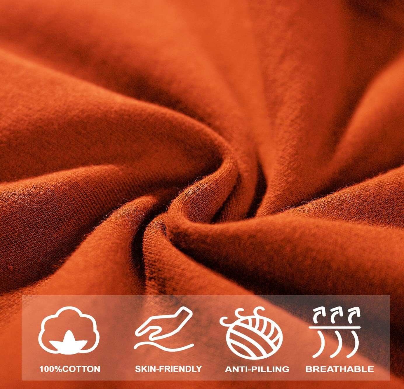 Mens Athletic Workout 5.5" Cotton Sweat Shorts with Pockets - Image 5