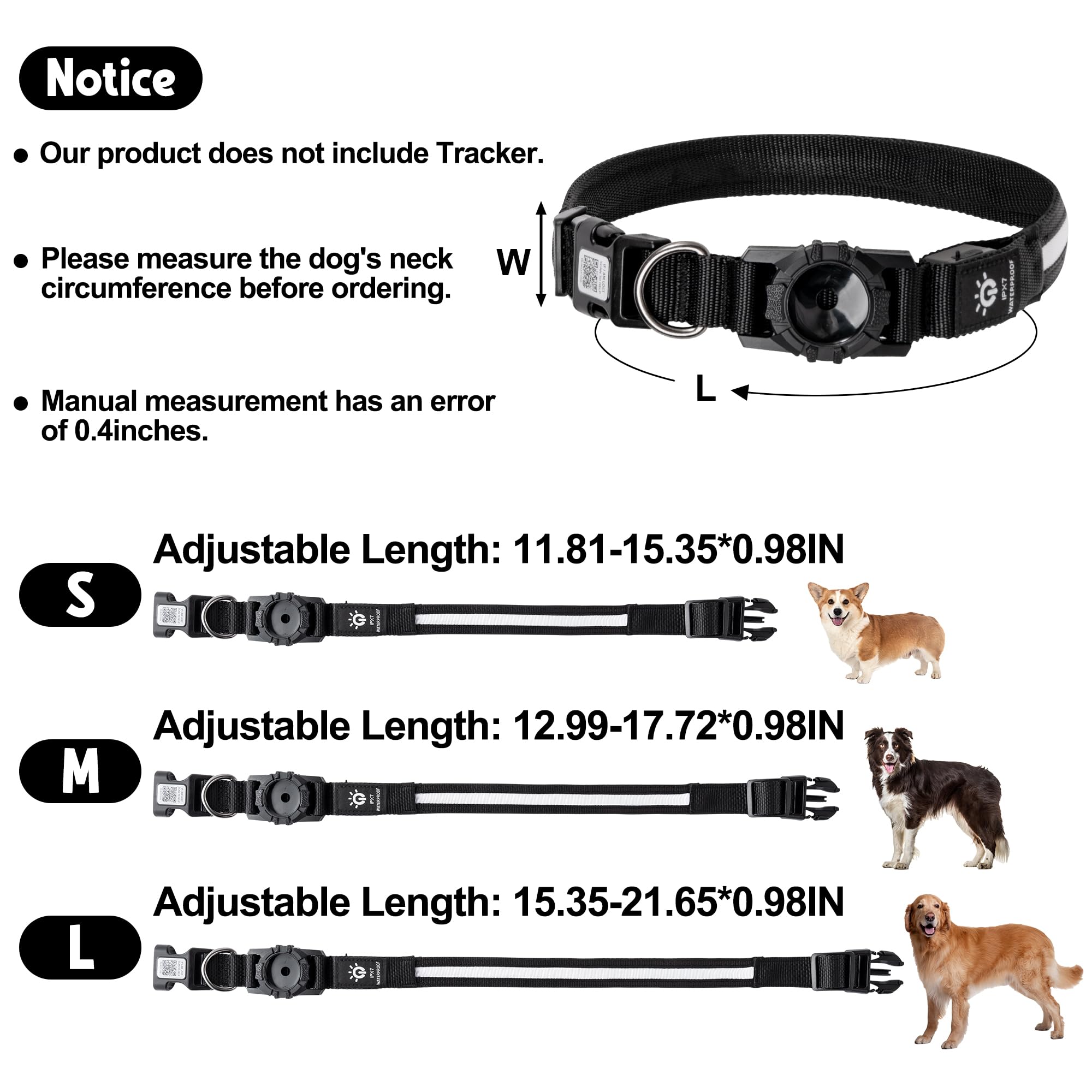 PANTIDE Dog Collar for Air Tag - Image 2