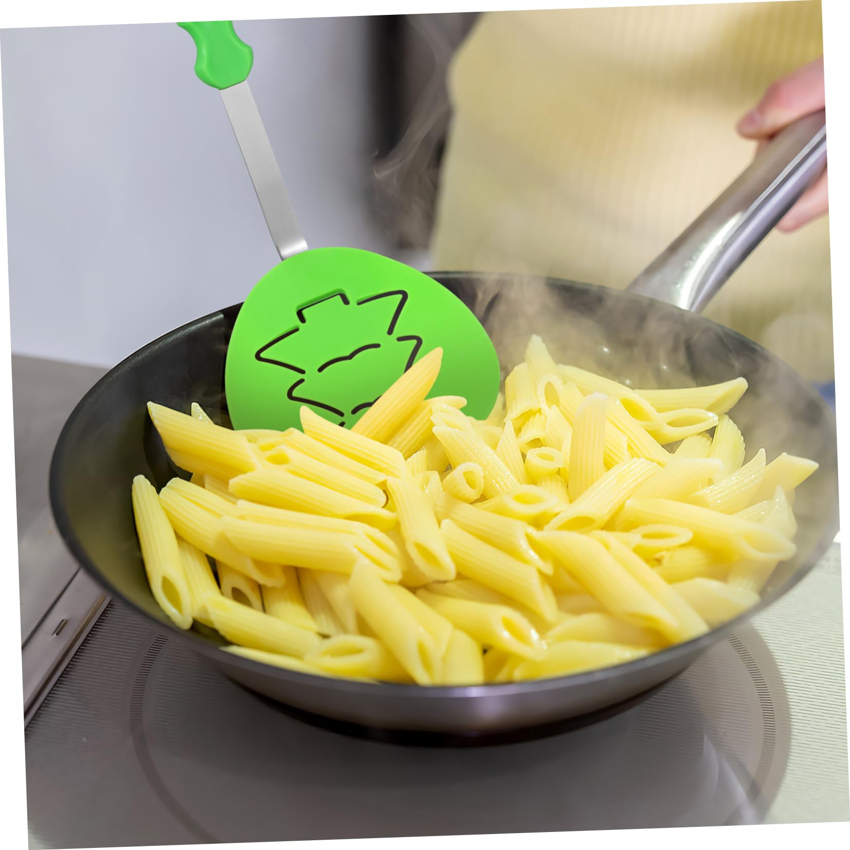Alipis 9 Pz Delicata spatola Turner Cucina cucine spatola per Decorare Torte Lavorare su ergonomico Accessori per grigliate utensile Wok per Uso Quotidiano Delicata Nylon
