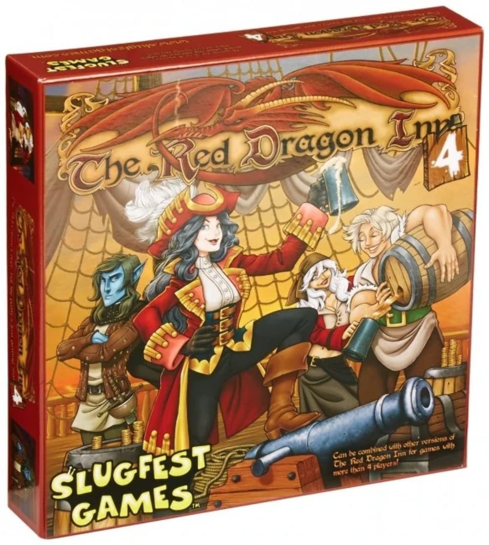 Slugfest GamesThe Red Dragon Inn 4 Strategy Boxed Board Game Ages 13 & Up (SFG014)