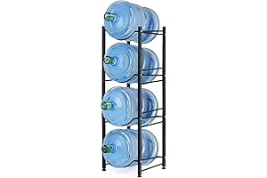 MOOACE Water Gallon Stand, Practical Water Bottle Holder for Space-Saving Storage
