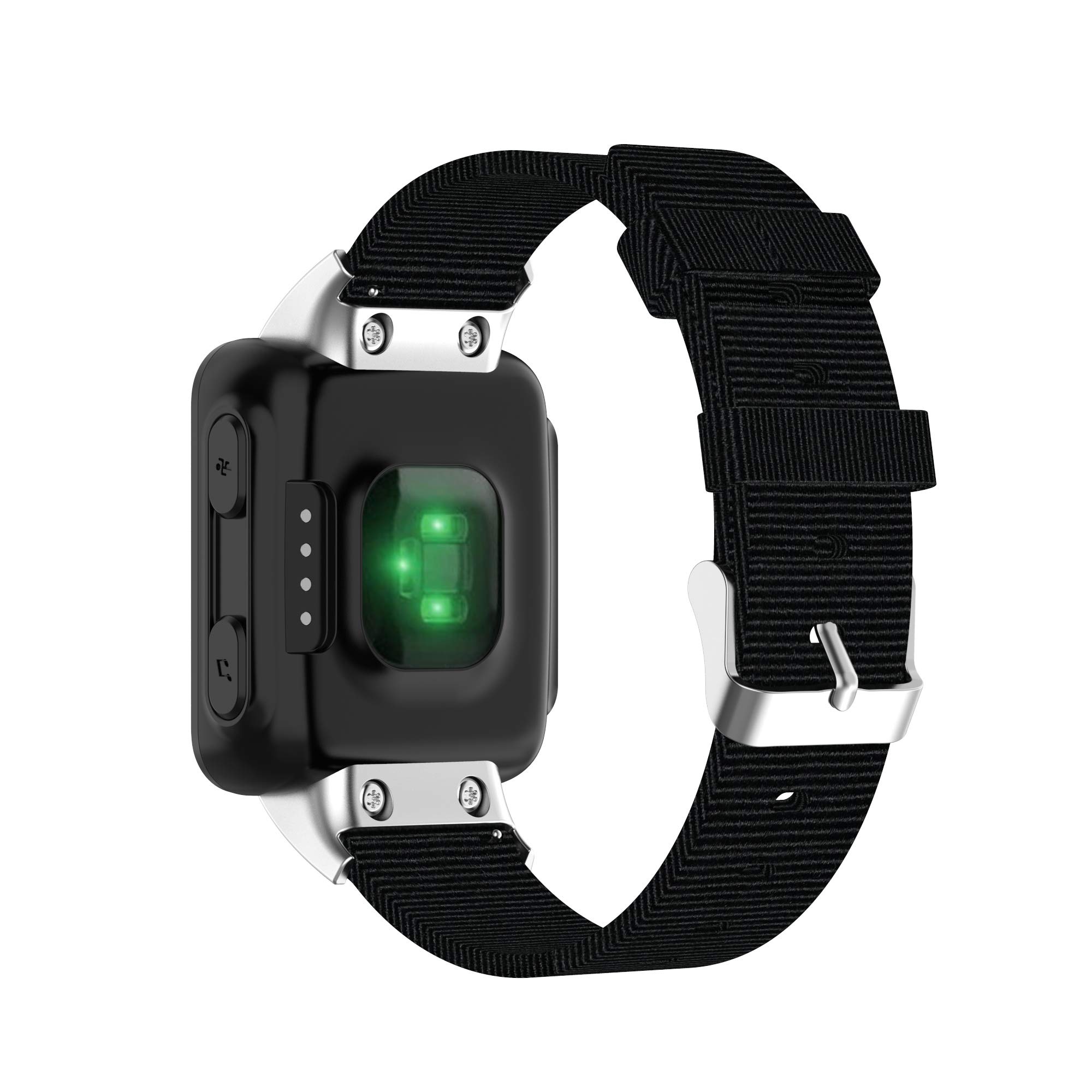 Yoktburu Watch Strap Compatible with Garmin Forerunner 35/30,Woven Nylon Strap Replacement Band for Garmin Forerunner 30/35 Smart Watch