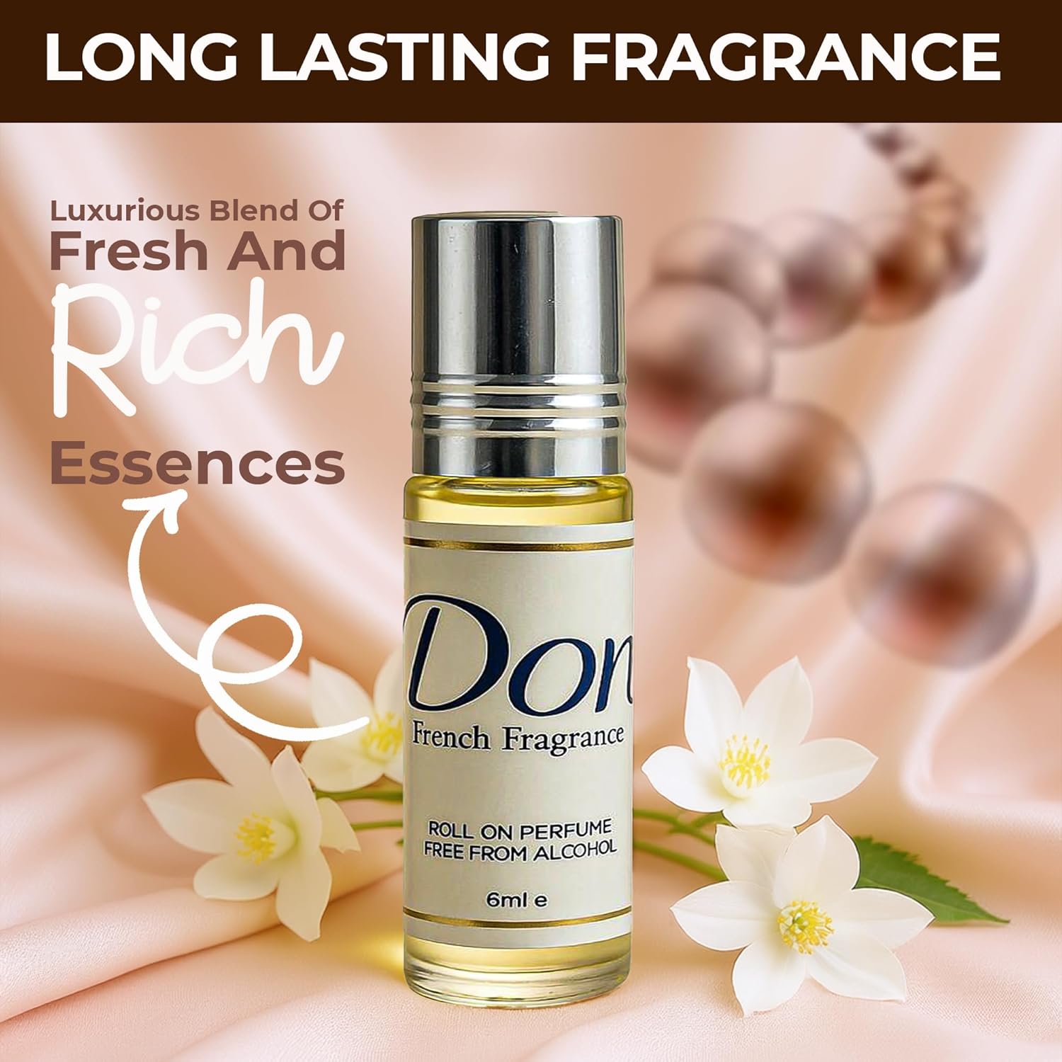 Budget | Don French Fragrance Oil Roll-On – Premium Unisex Perfume Oil – Luxury Don Attar – Travel-Friendly Roll On Scent Oil – 6ml 2026 - view 2