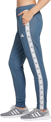 adidas Tiro 19 AEROREADY Climacool - Pantalones deportivos para mujer, ajuste entallado, pantalones deportivos para fútbol, entrenar, correr