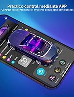Vista 4 de Govee - Luces para interior de auto, tira de luz Led para auto, diseño de dos líneas, impermeables, 4 unidades de 48 ledes, controlador