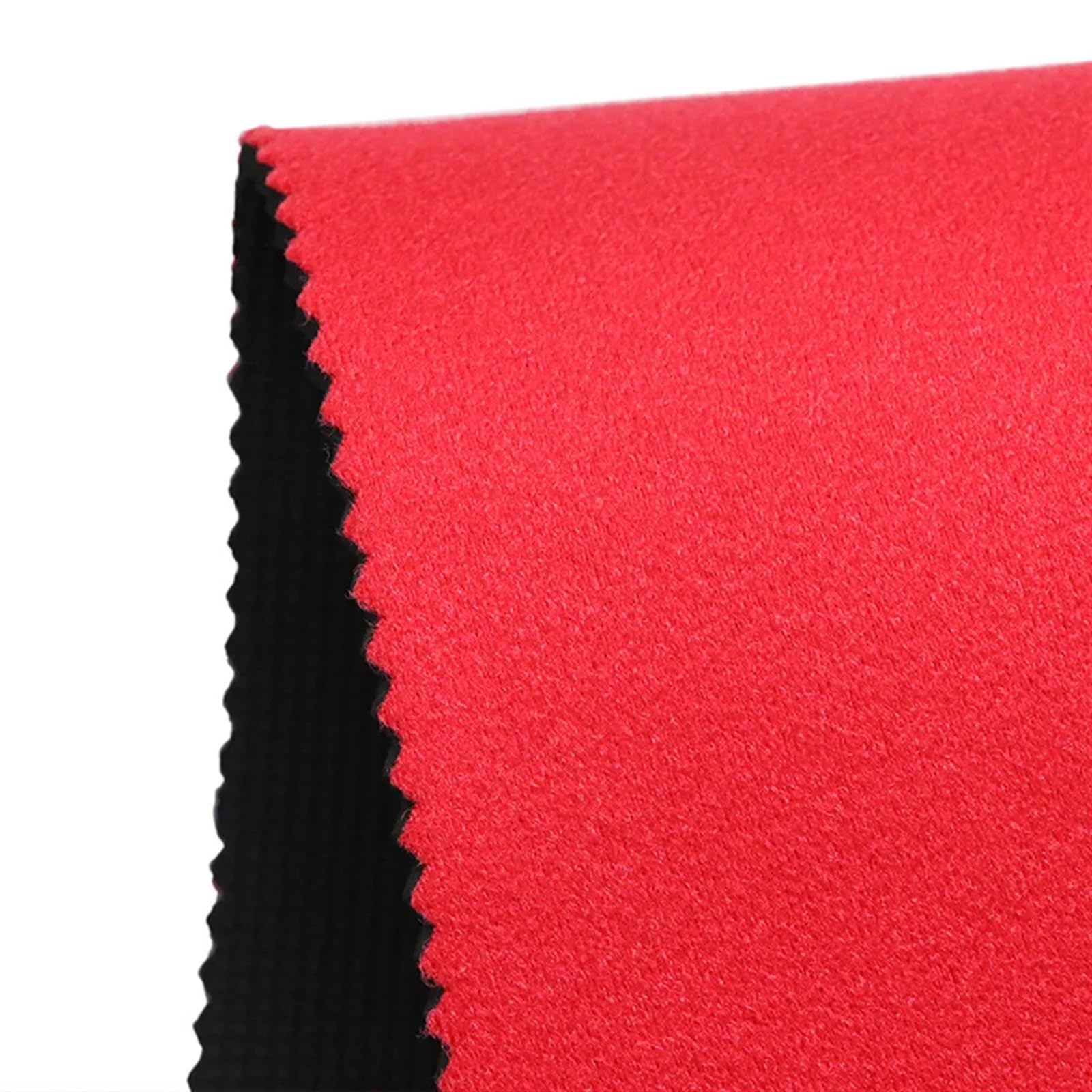 Neopren-Wasserdichtstoff 1 STÜCK Roter, doppelseitig geprägter Tauchstoff, elastischer Neoprenstoff, DIY-Funktionsstoff, Kleidungszubehör(45x145CM)