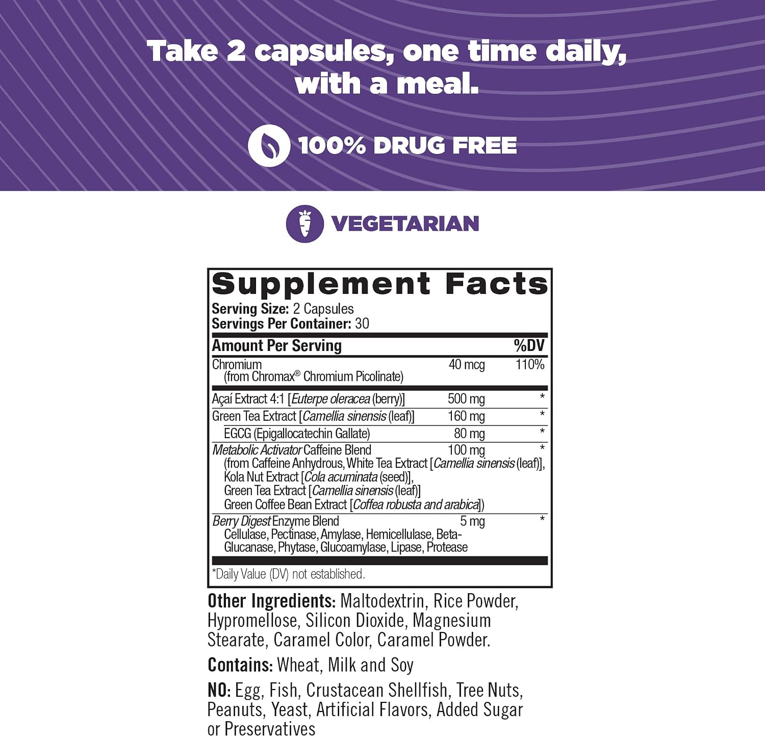 Natrol Acai Berry Diet, 60 Capsules