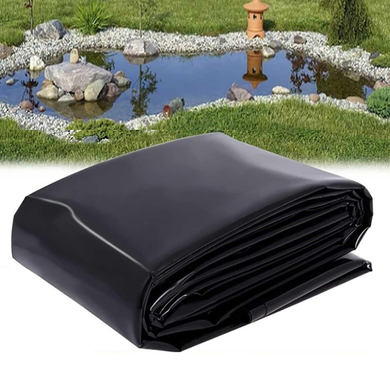 Bâche de bassin robuste film d'aménagement flexible pour fontaine et talus