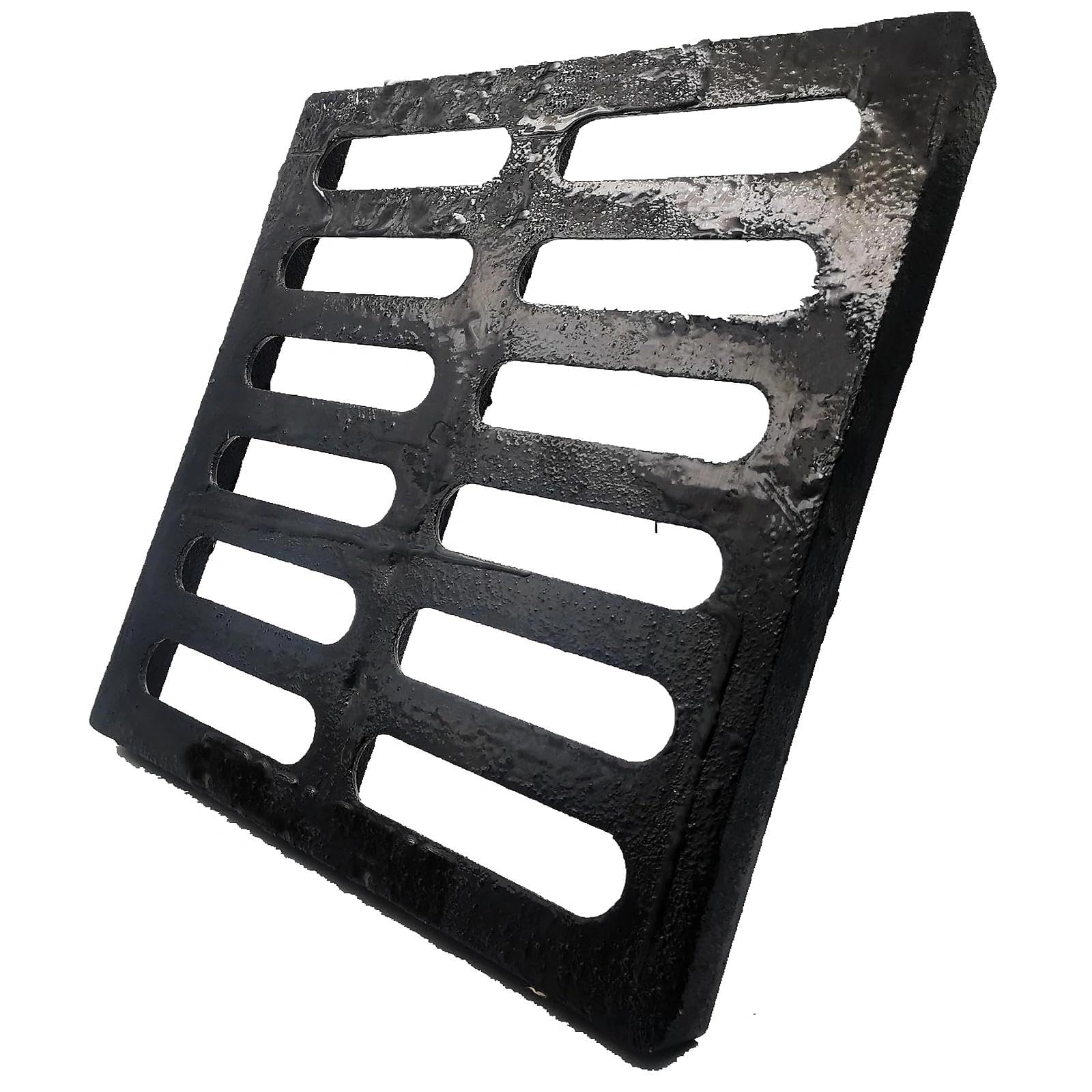 DuuMuut Cast Iron Drain Grate, Driveway Channel Cover 254 x 254 mm
