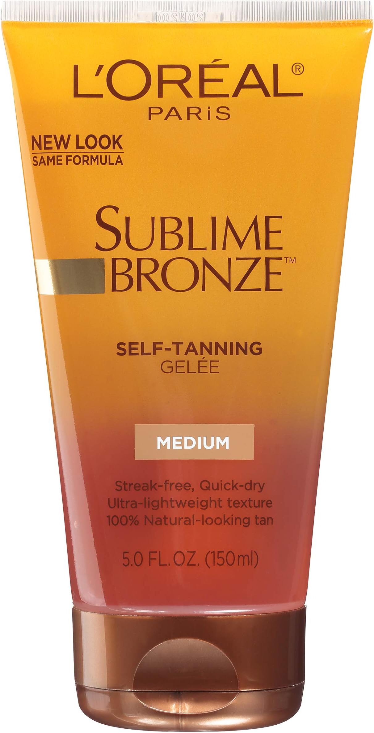 L'Oreal Dermo-Expertise Sublime Bronze Self-tanning Gelee - Medium Natural Tan 150 ml