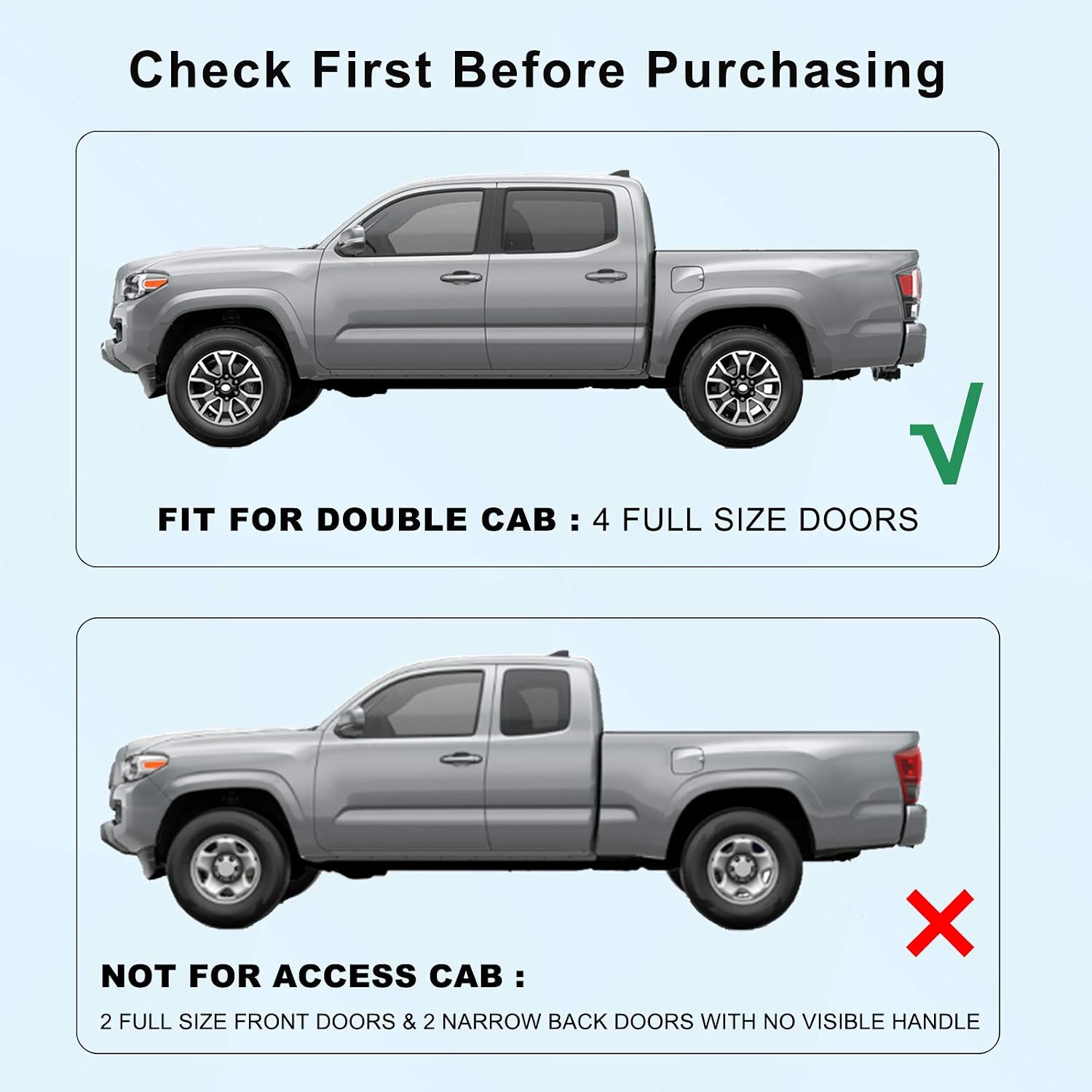 JKCOVER Premium Custom Liner Mat and Button Knob Covers Compatible with Toyota Tacoma 2016 2017 2018 2019 2020 2021 2022 2023, Inserts Rubber Mats 19 Pcs and Aluminum Alloy Knob Rings 4 Pcs(Black)