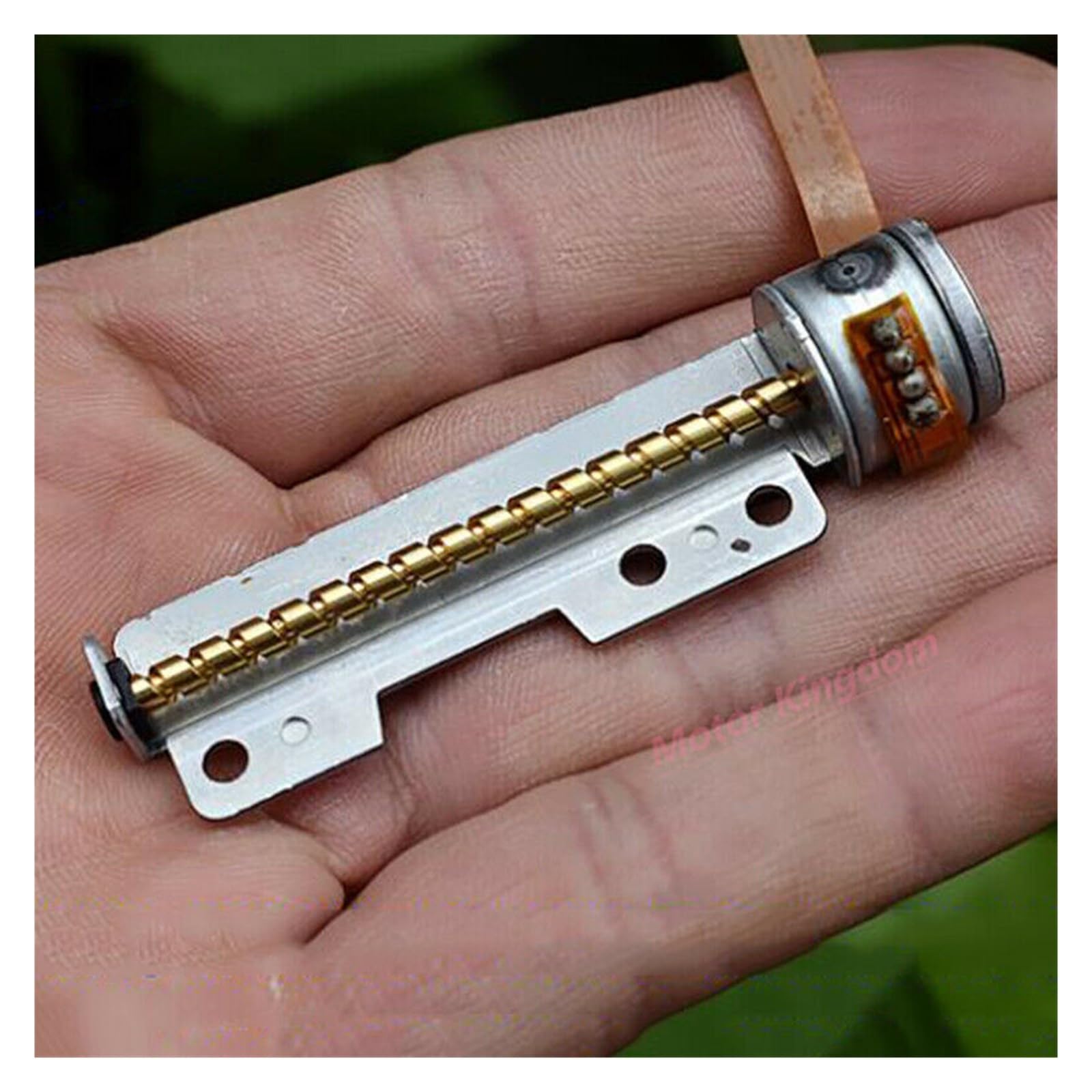 VXAXPOHZA 15mm 2-Phase 4-Wire Stepper Electronic Starter 50mm Long Linear Metal Screw Shaft Rod