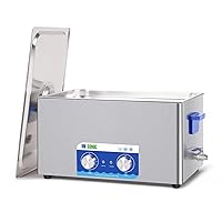 Vista 15 de DK SONIC Limpiador Ultrasónico, Limpiador de Joyería Ultrasónico de 2L y 60W con Calentador y Temporizador Mecánico, Limpiador Sónico para Limpiar