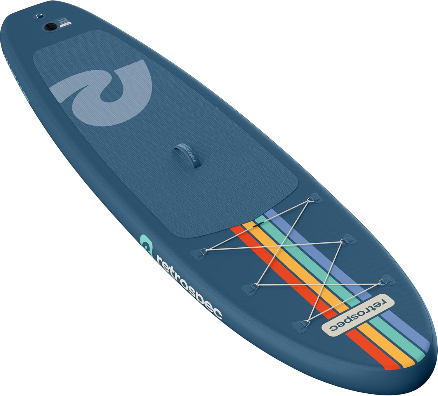 Retrospec Weekender Inflatable Stand Up Paddle Board Includes Paddle, Pump, Travel Bag and Accessories 10’6” Lightweight Inflatable SUP, Puncture Resistant Inflatable Paddle Board for Adults - Image 6