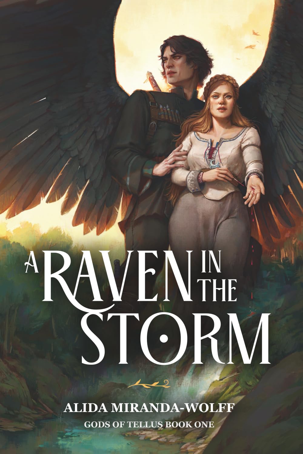 A Raven in the Storm (Gods of Tellus)
