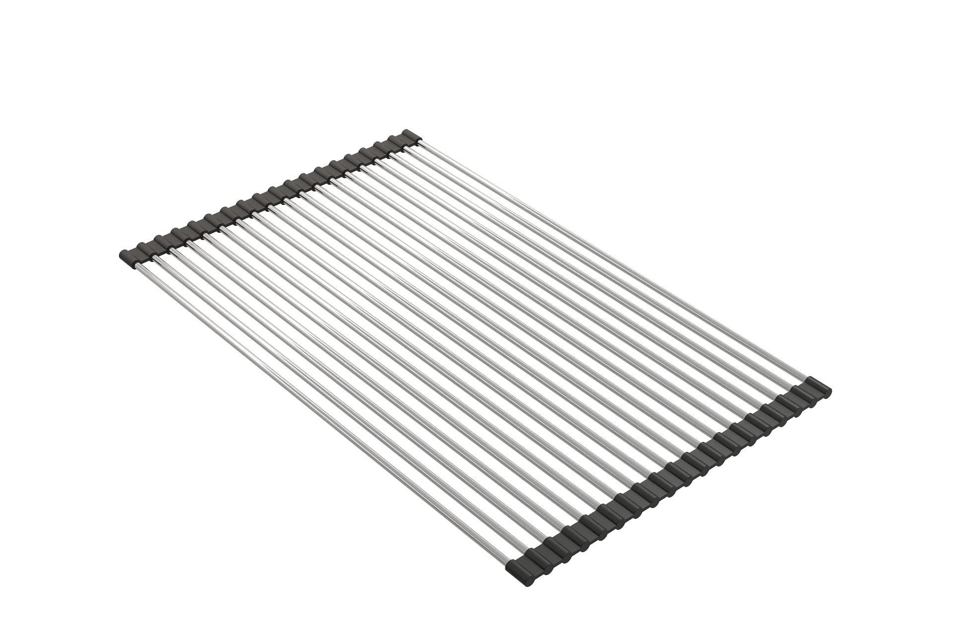 BOCCHI Stainless Steel Roller Mat with Black Edging For 1633 (outer ledge), 1500, 1501 and 1551