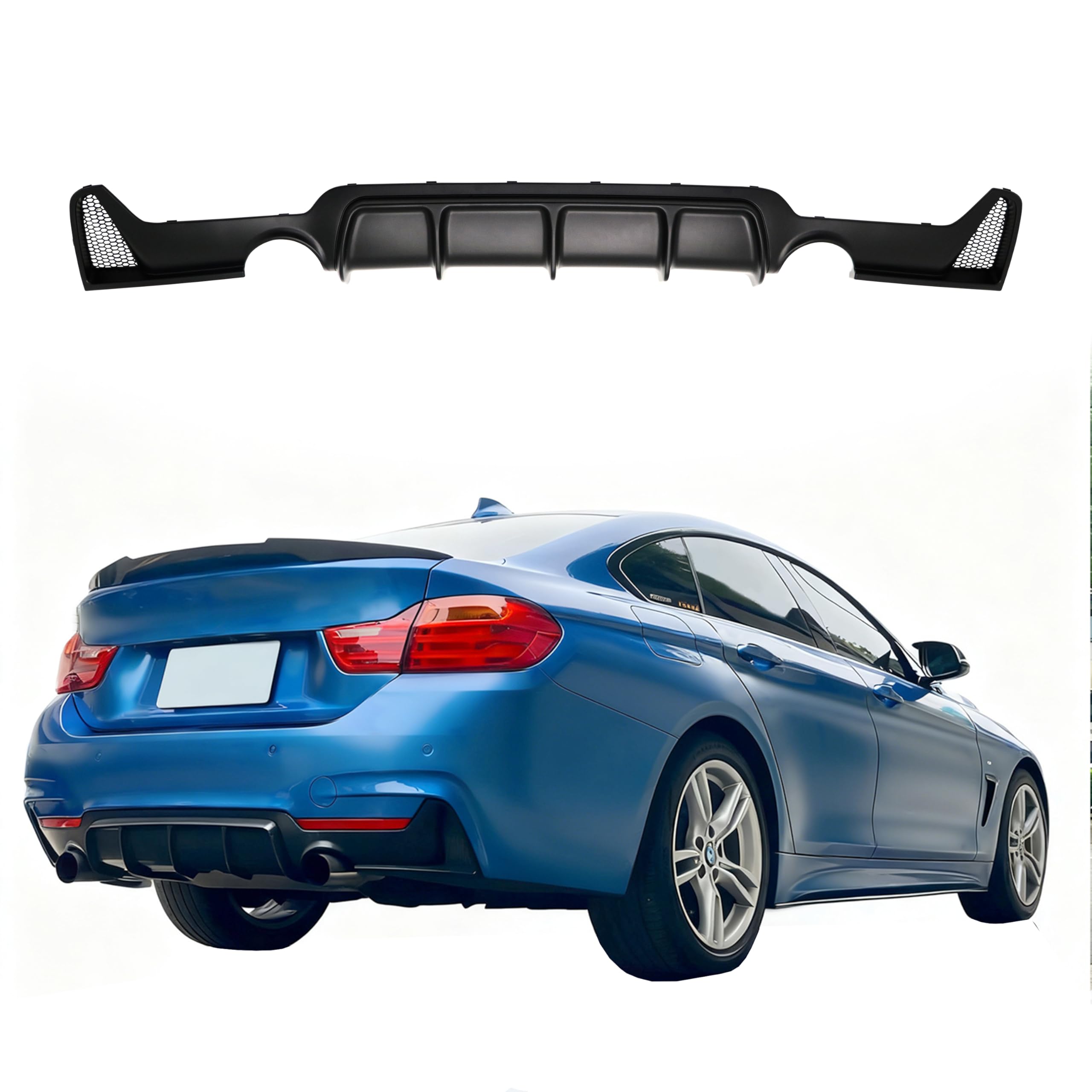 BMW4シリーズ 420i 純正Mパフォーマンスディフューザーf32f33f36 Amazon.com: KETAI Rear Diffuser Compatible with 2014-2020 BMW 4