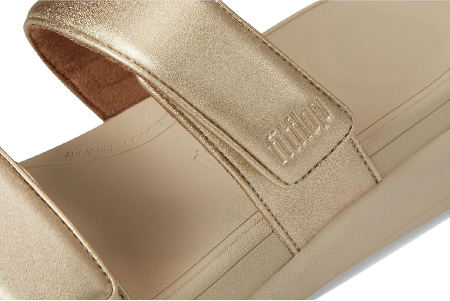 FitFlop Women's, F-MODE GO Adjustable Two-Bar Slide Sandal - Image 7