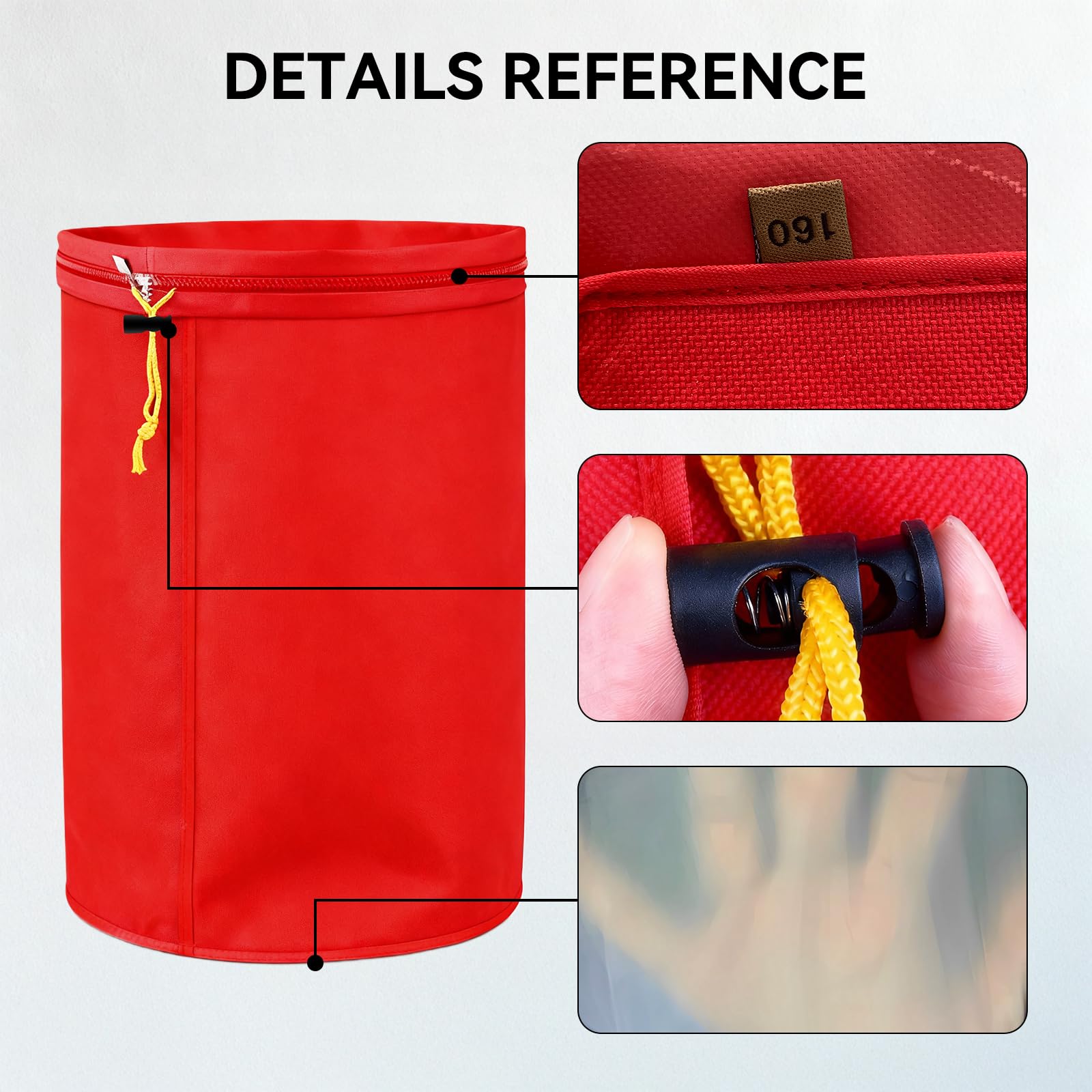 Bubble Bags 5 Gallonen (5er Set) Schaumbeutel-Kit für Kräuterextraktion - Iceolator Bags Professionelles Eiswasser-Extraktionsset zur Herstellung von Kräuterextrakten