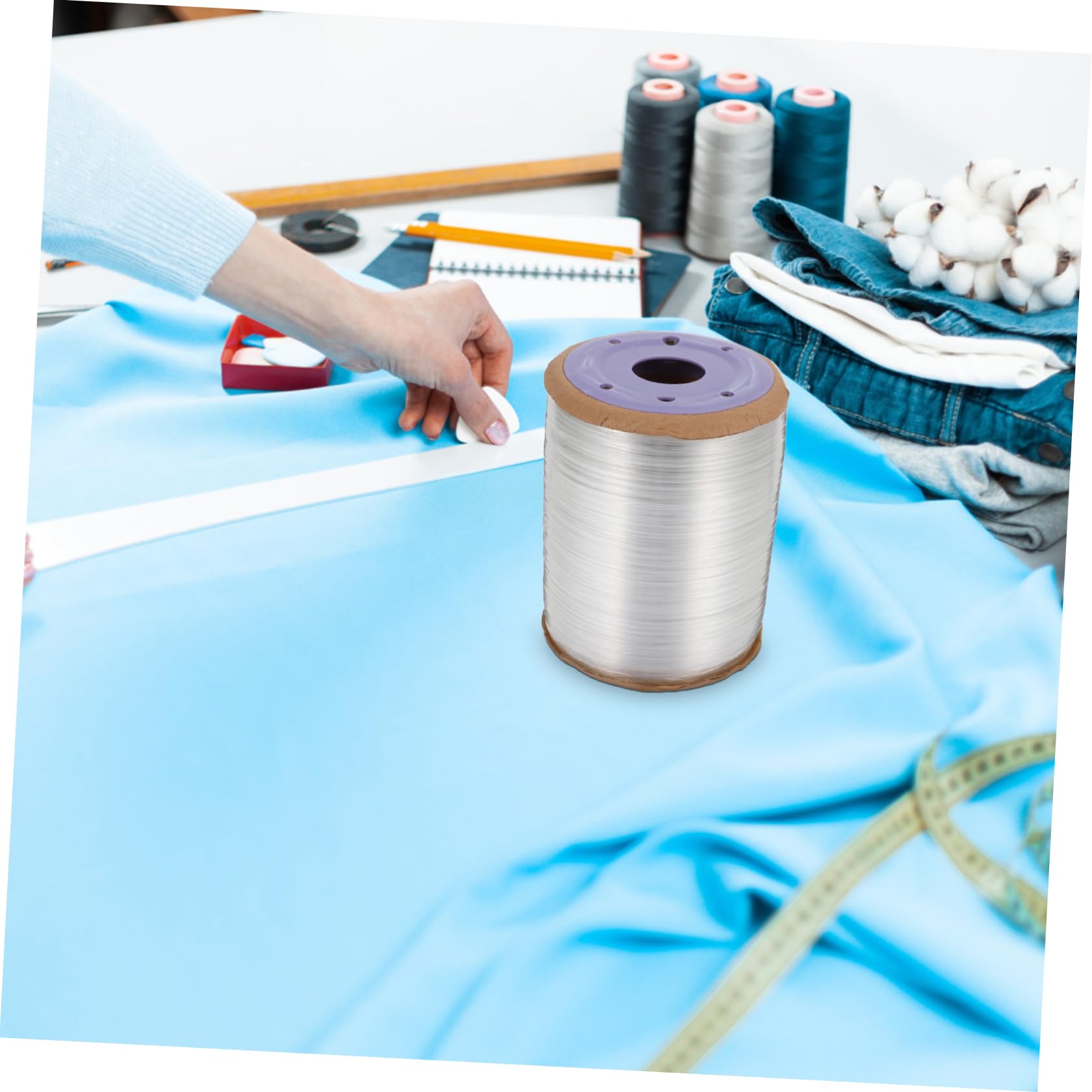 Tirantes Transparentes Elásticos para Sujetador, Rollo 6016
