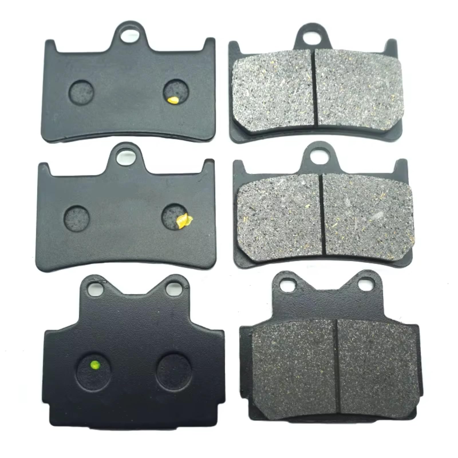 Pastillas Freno Dos Ruedas Compatible Con Yamaha Para Fzs600s Para 2001 Reemplazo Conjunto Piezas Pastillas Freno Delanteras Traseras Motocicleta