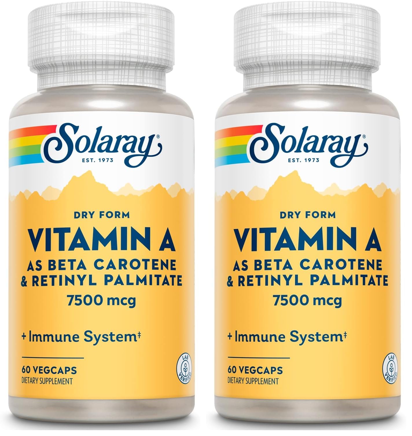 SOLARAY Dry Form Vitamin A, 60 VegCaps — Amazon image 7