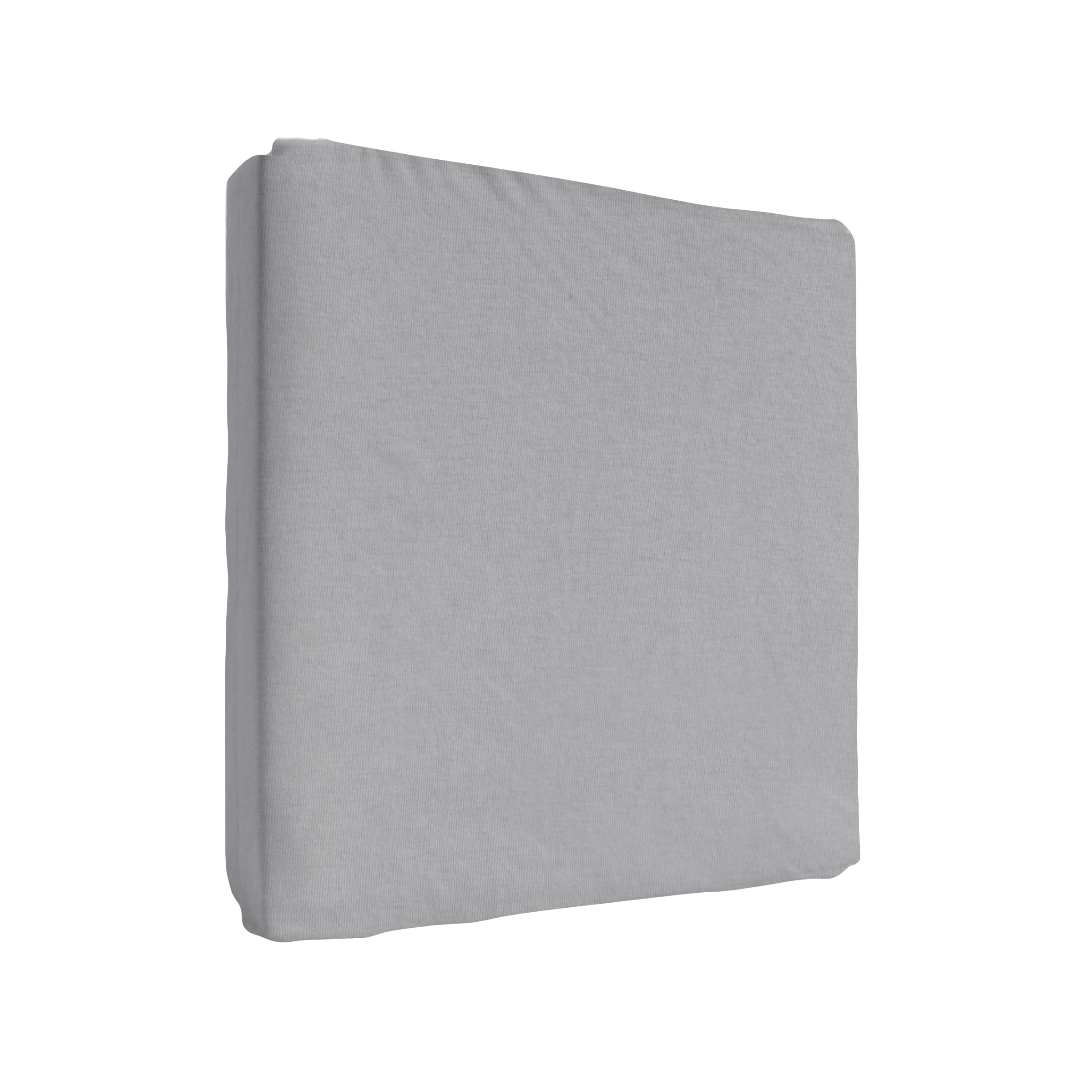 Jersey 100% Cotton Fitted Sheet for 90 x 55 cm Baby Bedside Crib Mattress (Cream) — view 52