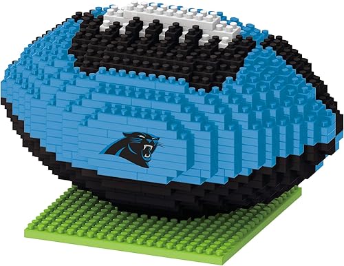 Miniatura 27 de FOCO NFL BRXLZ - Rompecabezas de pelota de fútbol unisex 3D con logotipo del