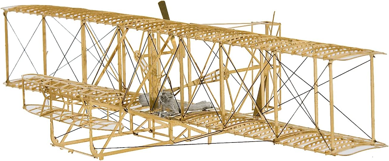The Wright Flyer 1903 - Brass Model Airplane Kit (1:72) Scale