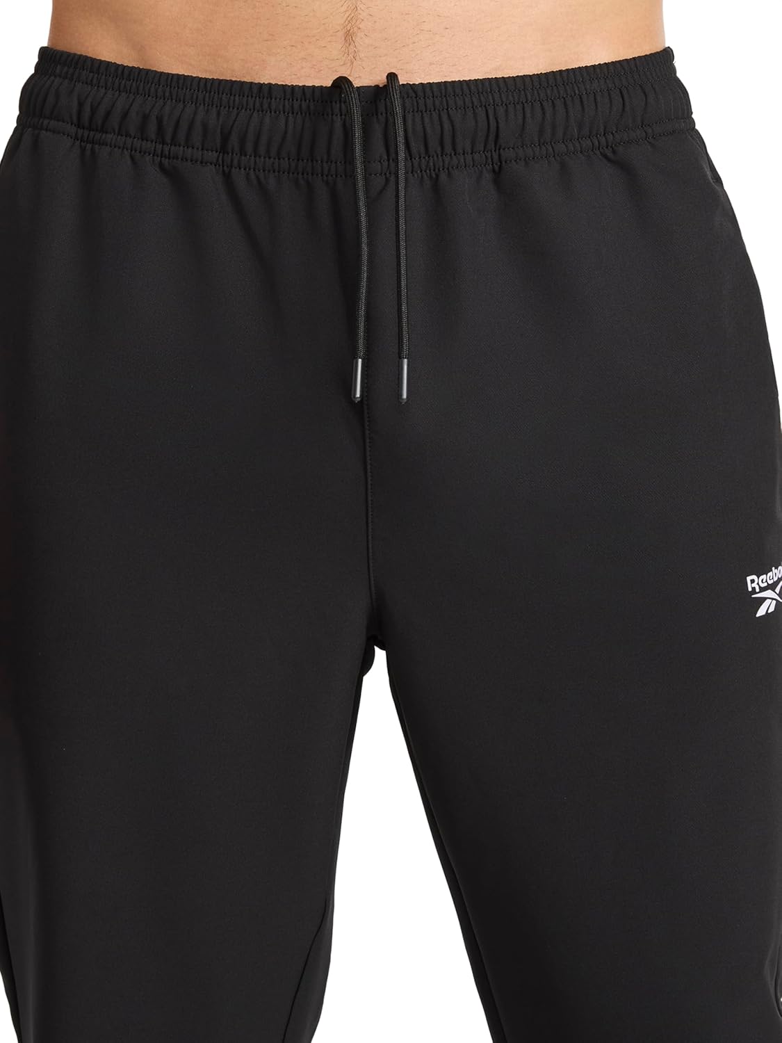 Reebok Mens Repeat Woven Pant, Standard Fit, 30” Inseam, Lightweight Stretch Poly-Blend Fabric - Image 4