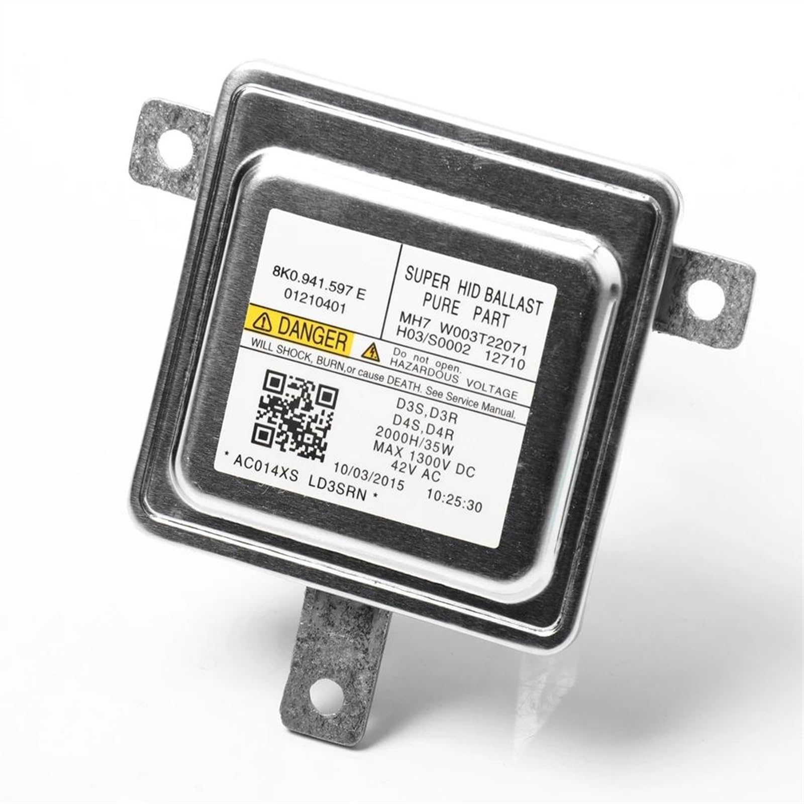 Xenon Ballast Compatibile con per CC 2012-2015 per EOS 2011-2016 per Golf 2014-2015 7226115099 Auto D3S D4S Fari H-ID Xenon Ballast 8K0941597E W003T20171