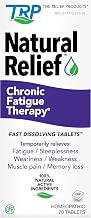 The Relief Products Chronic Fatigue Therapy - 100% Natural Active Ingredients - Fatigue, Weakness, CFS, Tiredness - Fast Dissolving Tablets - 70ct