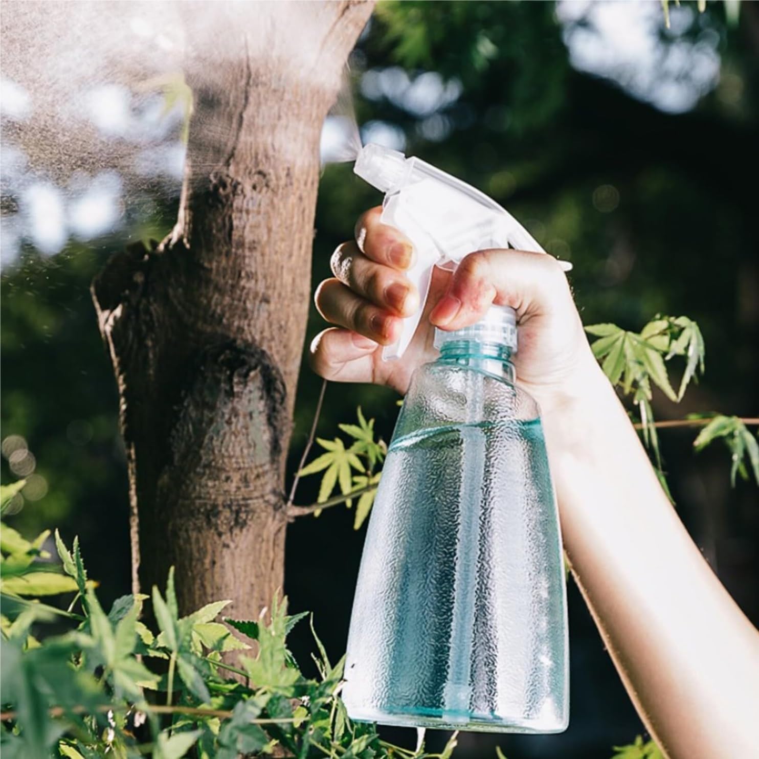 Watering Can 2 Szt. Butelki Ze Spryskiwaczem Puste Z Regulowaną Głowicą Spryskiwacza Wkładany Atomizer Do Opryskiwacza Roślin Miłośników Ogrodnictwa