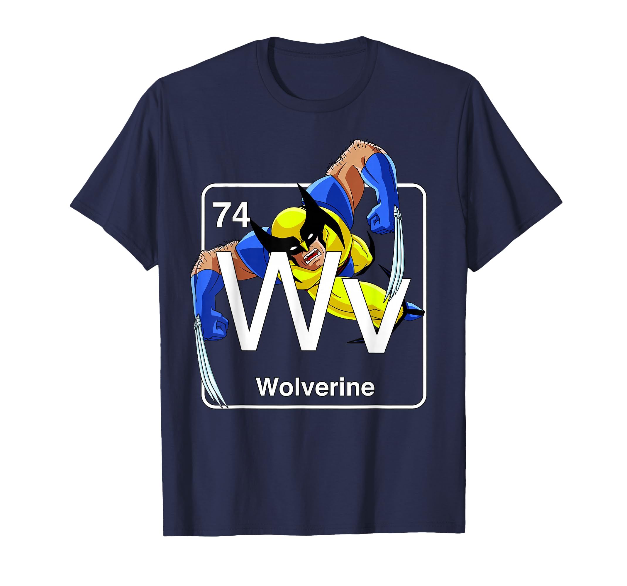 T-shirt Marvel X-Men Wolverine Element vêtement geek coton noir - 2