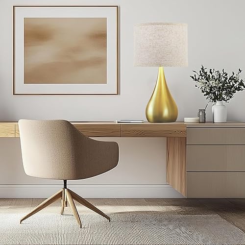 Miniatura 5 de Juego de 2 lámparas táctiles modernas de 18.1 pulgadas para mesita de noche, con regulables de 3 vías, lámparas de mesa para sala de estar, oficina,