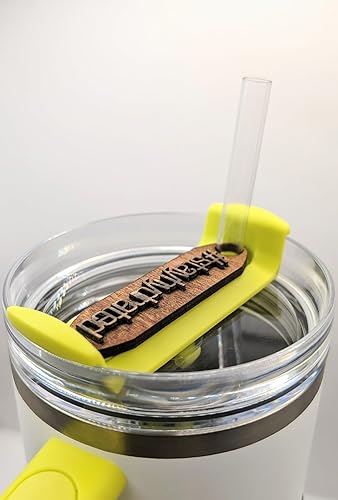 Miniatura 4 de PERSONALIZED nametag hand crafted for Stanley Quencher H2.0 Tumbler g20, 30, & 40 oz) NAMETAG - Custom Sustainable Waterproof Solid Wood Gift Idea