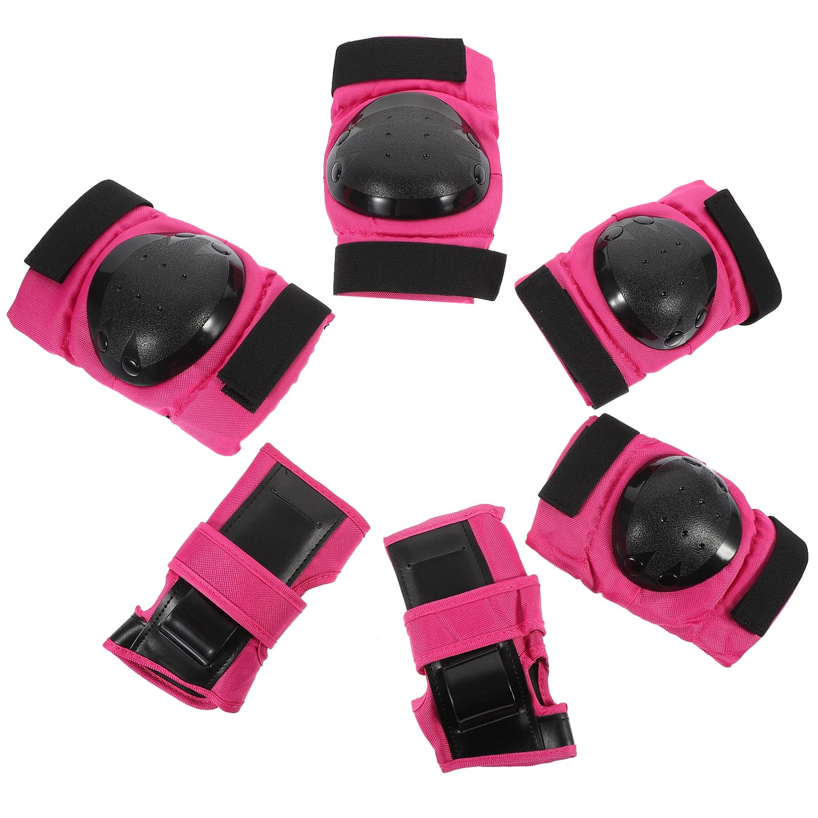 VICASKY 6pcs Protective Gear Set S Elbow Pads Knee Pads and Hand Protectors for Skateboarding Cycling and Roller Skating Durable Mesh Design for Active