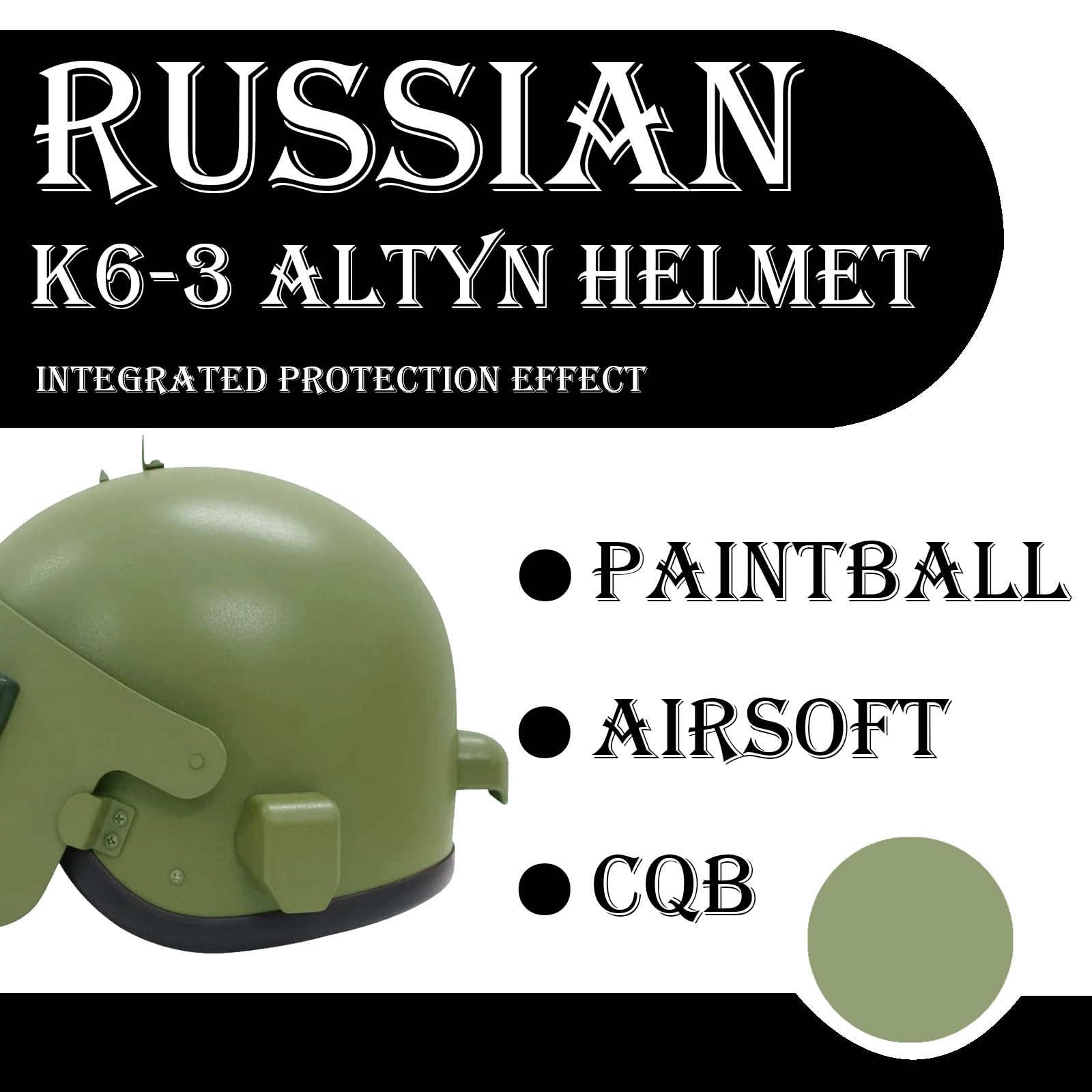 Amazon.co.jp: ロシア製K6-3 Altynヘルメットレプリカ、エアソフト