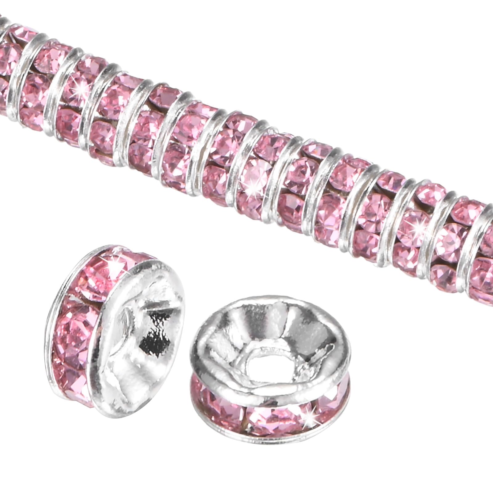 Perles d'espacement pour bracelets créatifs lors d'ateliers DIY